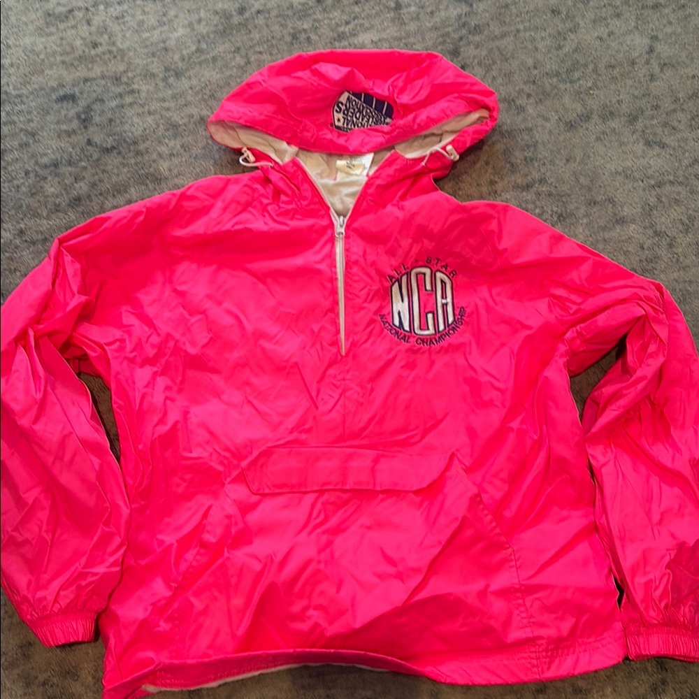 Women's Neon Pink Raincoat